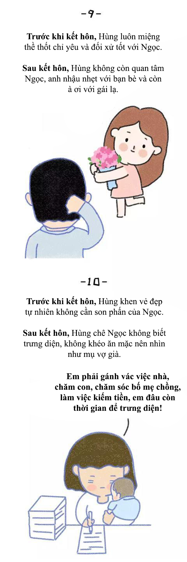 Truyện tranh: Ông chồng vô tâm choáng váng trước quyết định bất ngờ của vợ sau nhiều năm cam chịu - Ảnh 7.