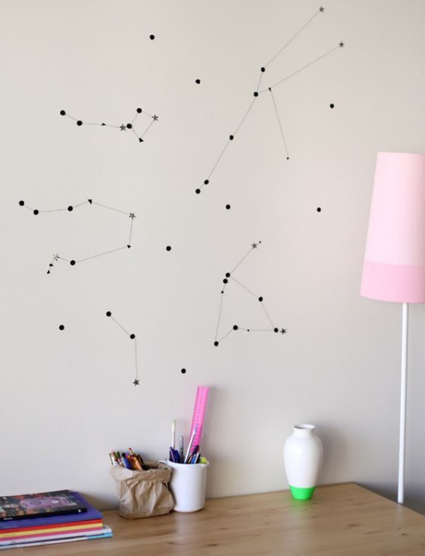 Ý tưởng thú vị trang trí nhà với những chòm sao siêu xinh và ấn tượng - Ảnh 9.