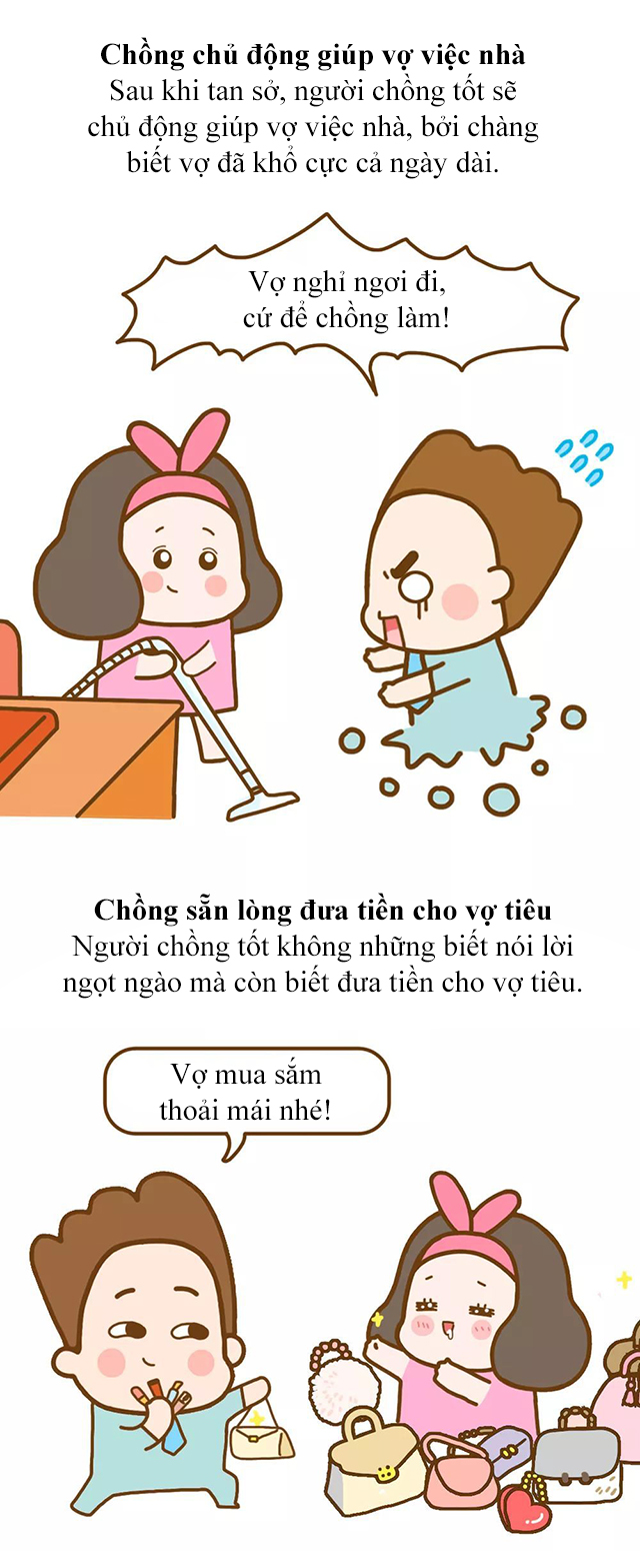 Bộ tranh bật mí những tiêu chí đánh giá người chồng tốt của năm - Ảnh 3.