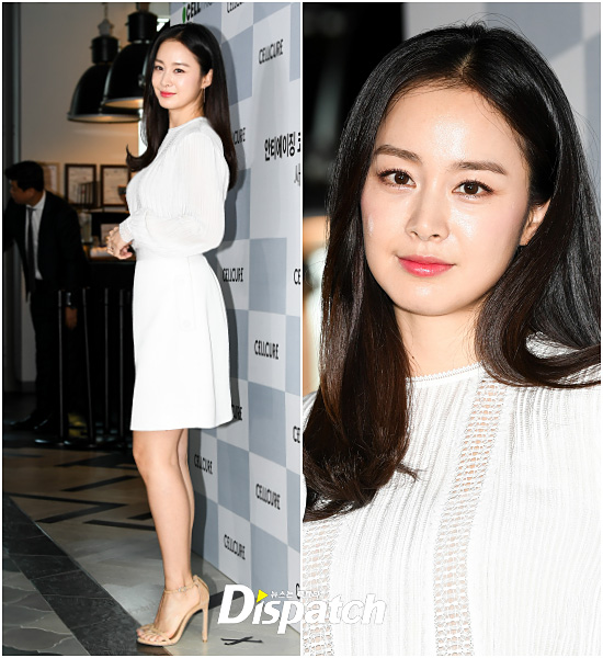 Kim Tae Hee đẹp tinh khôi khi lần đầu tham dự sự kiện sau 5 tháng sinh con  - Ảnh 1.