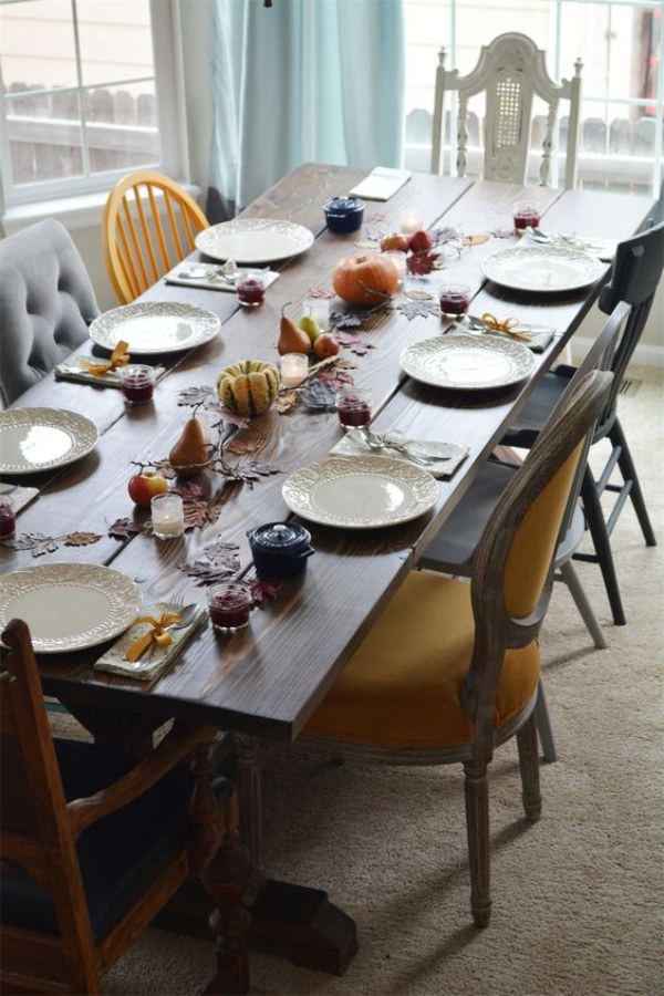 Kết hợp bàn gỗ kiểu cũ với ghế hiện đại - xu hướng mới cho phòng ăn gia đình - Ảnh 16.