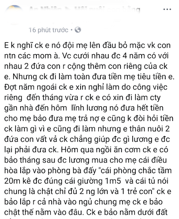 Chồng đưa hết lương cho mẹ, để vợ nuôi 2 con và “bao” chồng toàn bộ rồi thản nhiên ra lệnh tháng sau lắp điều hòa cho mẹ chồng - Ảnh 1.