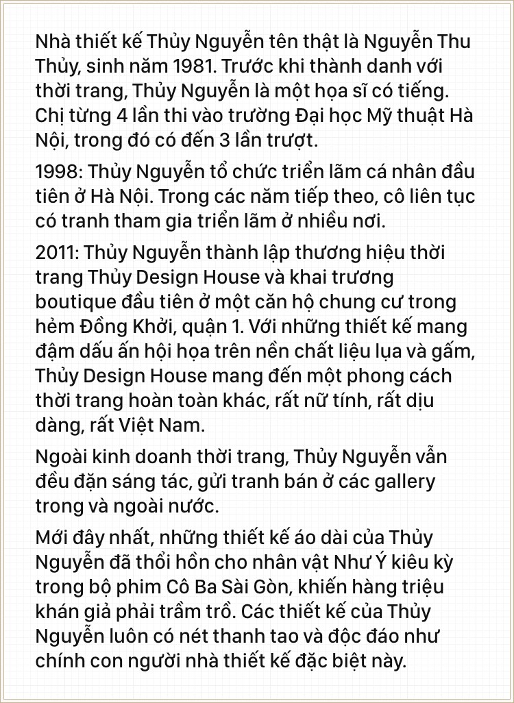 NTK Thủy Nguyễn: “Thành tựu lớn nhất lại không đến từ những giá trị mà công chúng thường thấy” - Ảnh 3.