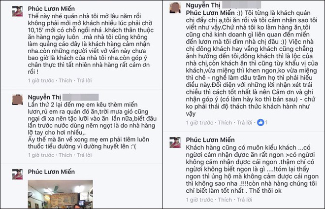 Bị thực khách chê thẳng không ngon, hàng miến lươn Phúc nổi tiếng Hà Nội liền rủa mẹ khách bị ung thư? - Ảnh 3.