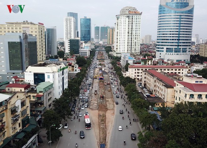  Toàn cảnh đại công trường mở rộng đường đẹp nhất Việt Nam - Ảnh 1.