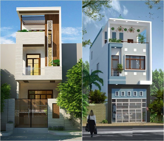 Mẫu nhà ống 2 tầng 5m - Thiết kế & Thi công nhà đẹp tại Đà Nẵng