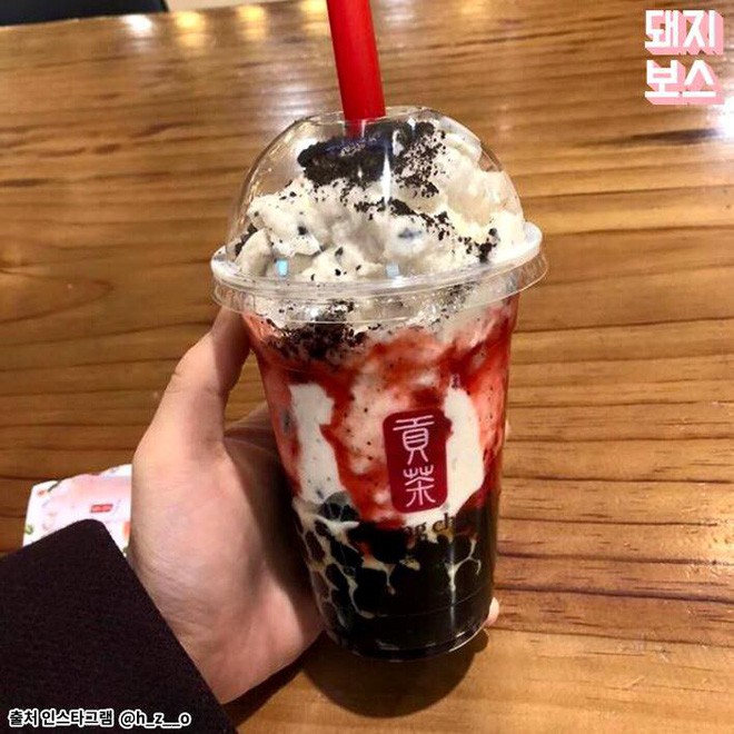 Hàn Quốc đã có Gong cha dâu tây sống ảo cực đẹp thế này, bao giờ Việt Nam mới có đây? - Ảnh 3.