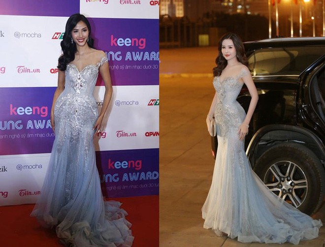 Kể từ khi đăng quang, từ Hoa hậu HHen Niê cho đến 2 Á hậu Hoàn vũ cứ mải miết dùng lại đồ cũ - Ảnh 7.