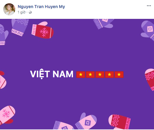 Hoa hậu Mỹ Linh, Á hậu Huyền My, MC Phan Anh và hàng loạt sao Việt phấn khích với chiến thắng lịch sử của U23 Việt Nam  - Ảnh 2.