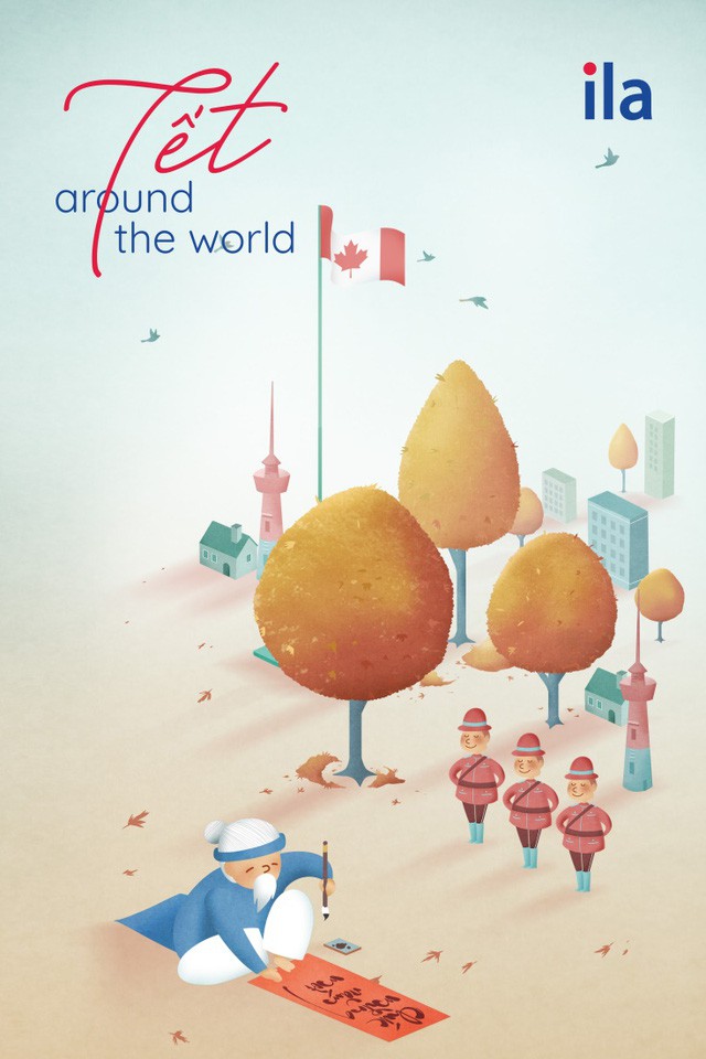 &lsquo;Tết Around The World&rsquo; - dự &aacute;n nghệ thuật của ILA - Ảnh 2.