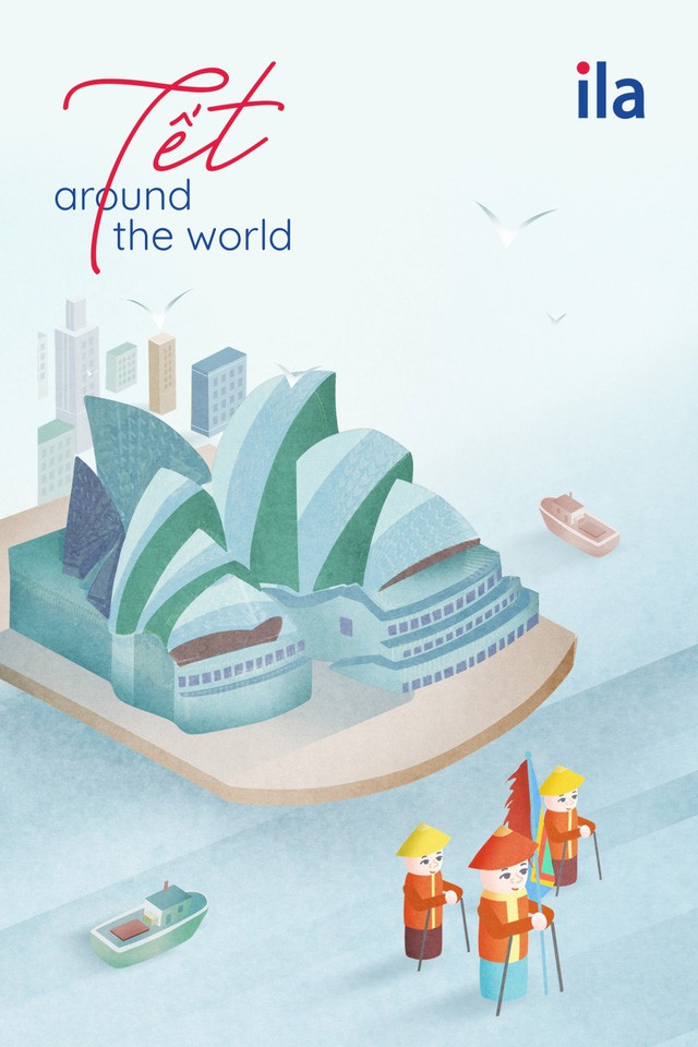 &lsquo;Tết Around The World&rsquo; - dự &aacute;n nghệ thuật của ILA - Ảnh 4.
