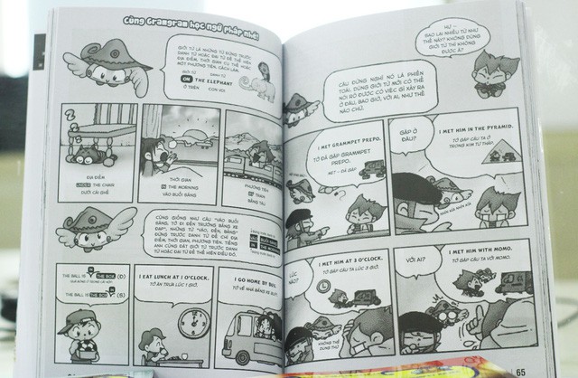 Đọc truyện tranh - giỏi tiếng Anh cùng “Đội thám hiểm Gram Gram” - Ảnh 5.