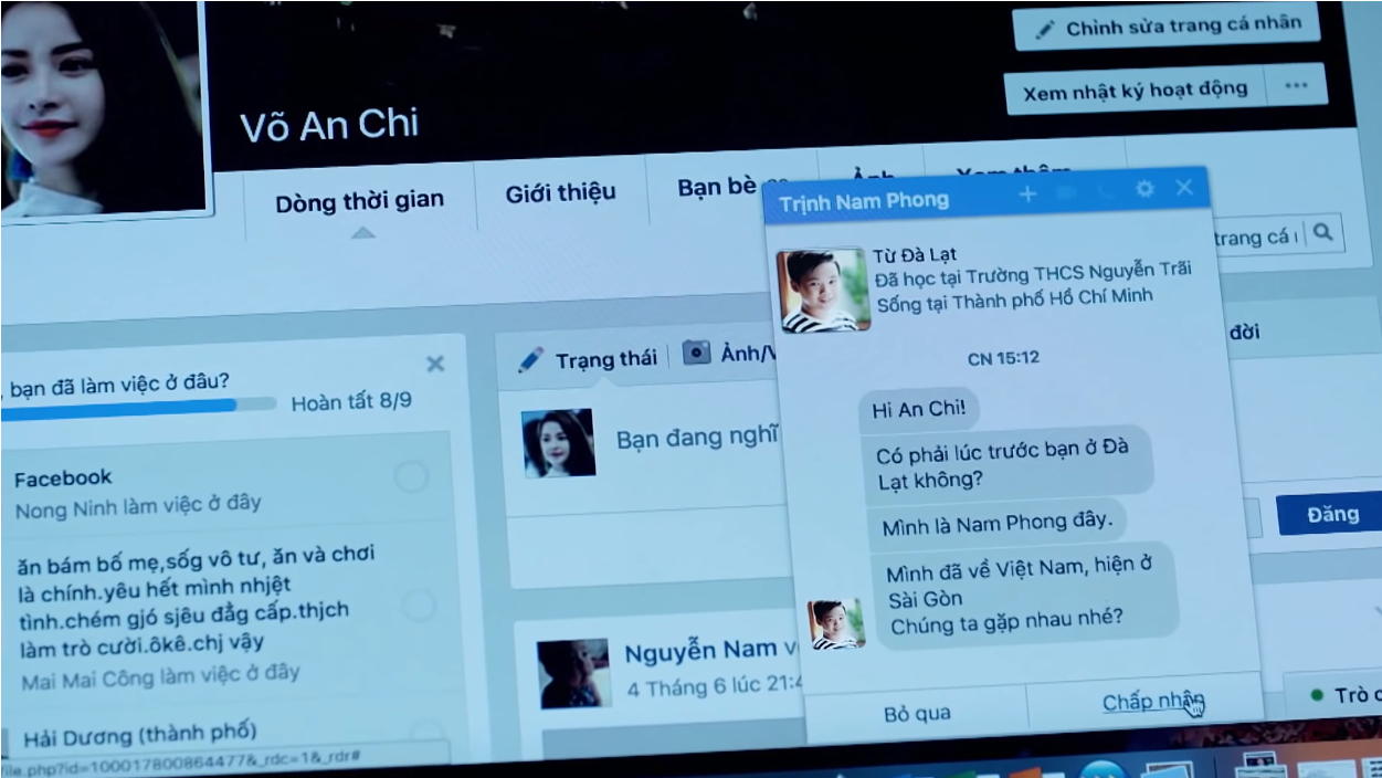 Mối t&igrave;nh đầu của t&ocirc;i: Nh&acirc;n vật của Ninh Dương Lan Ngọc v&agrave; Chi Pu kh&ocirc;ng d&ugrave;ng facebook ở năm 2019??? - Ảnh 3.