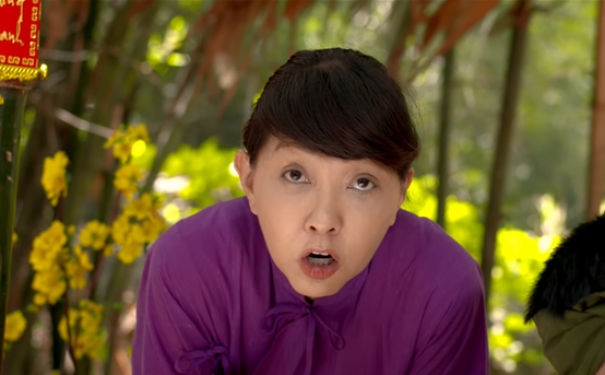 Hết hồn “Chị 13” Thu Trang hóa gái quê trong phim hài Tết mới toanh - Ảnh 6. Hết hồn “Chị 13” Thu Trang hóa gái quê trong phim hài Tết mới toanh - Ảnh 6.