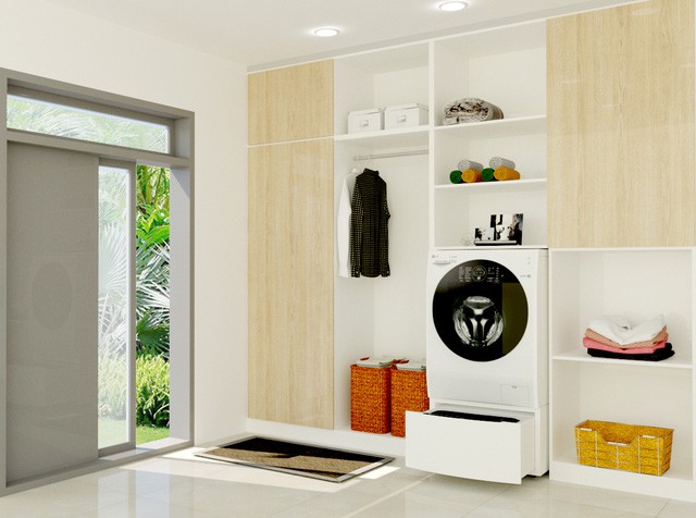 “Bí kíp” thiết kế phòng giặt tiện nghi để ngôi nhà trở nên sang xịn - Ảnh 3.