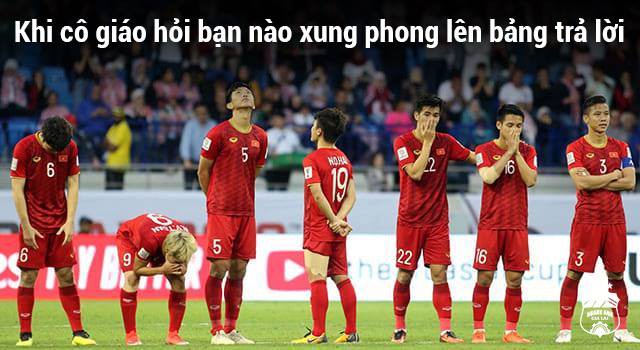 Biểu cảm của Quế Ngọc Hải trước khi chú bộ đội sút penalty gây sốt: Khi đã lấy vợ, chẳng gì làm anh sợ! - Ảnh 3.