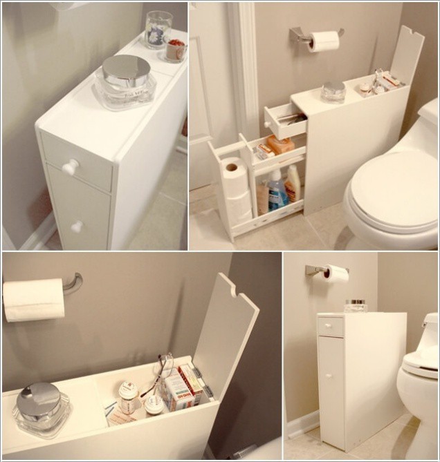 7 ý tưởng lưu trữ ẩn trong phòng tắm bạn không thể không biết để sở hữu phòng tắm rộng hơn diện tích thật - Ảnh 1.