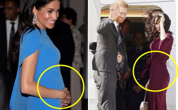 Cư dân mạng tìm ra 5 dấu hiệu bất thường cho thấy Meghan có thể đang mang thai giả - Ảnh 2. Cư dân mạng tìm ra 5 dấu hiệu bất thường cho thấy Meghan có thể đang mang thai giả - Ảnh 2.