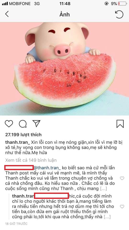 Đang được nhà chồng cưng chiều, Thanh Trần ôm bầu bỏ về nhà mẹ, than chồng đòi hỏi, phải tự lo toan đủ thứ? - Ảnh 2. Đang được nhà chồng cưng chiều, Thanh Trần ôm bầu bỏ về nhà mẹ, than chồng đòi hỏi, phải tự lo toan đủ thứ? - Ảnh 2.