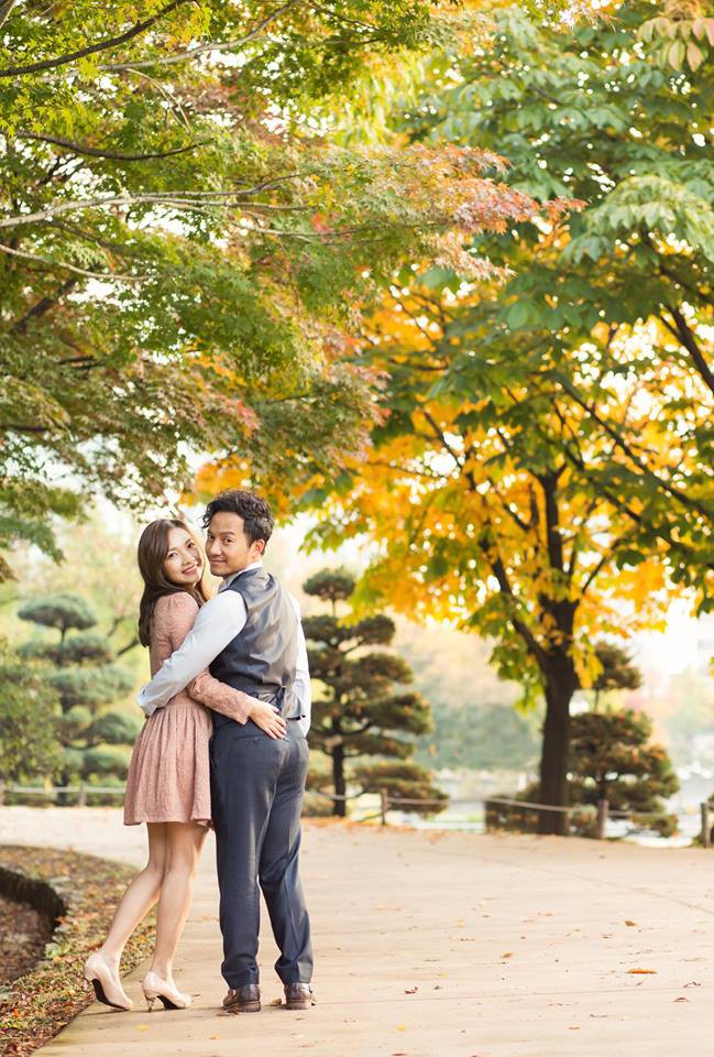 Trọn bộ ảnh cưới ngập tràn sắc vàng mùa thu Hàn Quốc của rapper Tiến Đạt và vợ mới cưới Thụy Vy - Ảnh 7.