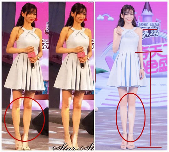 Triệu Vy, Dương Mịch, Angela Baby bị óc mẽ đôi chân thiếu nuột nà… trong loạt ảnh trước – sau photoshop - Ảnh 6.