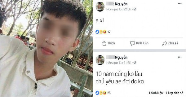 Thiếu niên giết người xong còn ngạo mạn đăng 8 status khoe chiến tích trên facebook, dự đoán luôn mức án phải nhận - Ảnh 1.