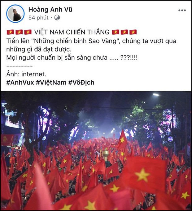 Sao Việt hết mình cổ vũ cho đội tuyển trong trận đấu kịch tính giữa Việt Nam và Malaysia - Ảnh 4.