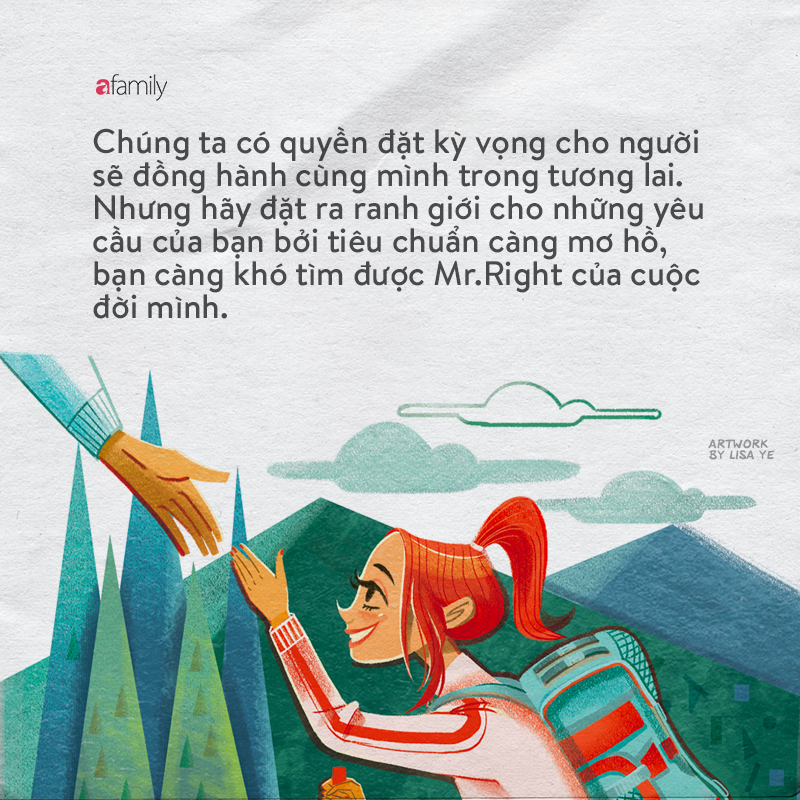 Tiêu chuẩn chọn người yêu, bạn đời của phái đẹp: Làm sao để biết bạn có đang kỳ vọng những điều Tiêu Chuẩn Chọn Người Yêu, Bạn Đời Của Phái Đẹp: Làm Sao Để Biết Bạn Có Đang Kỳ Vọng Những Điều