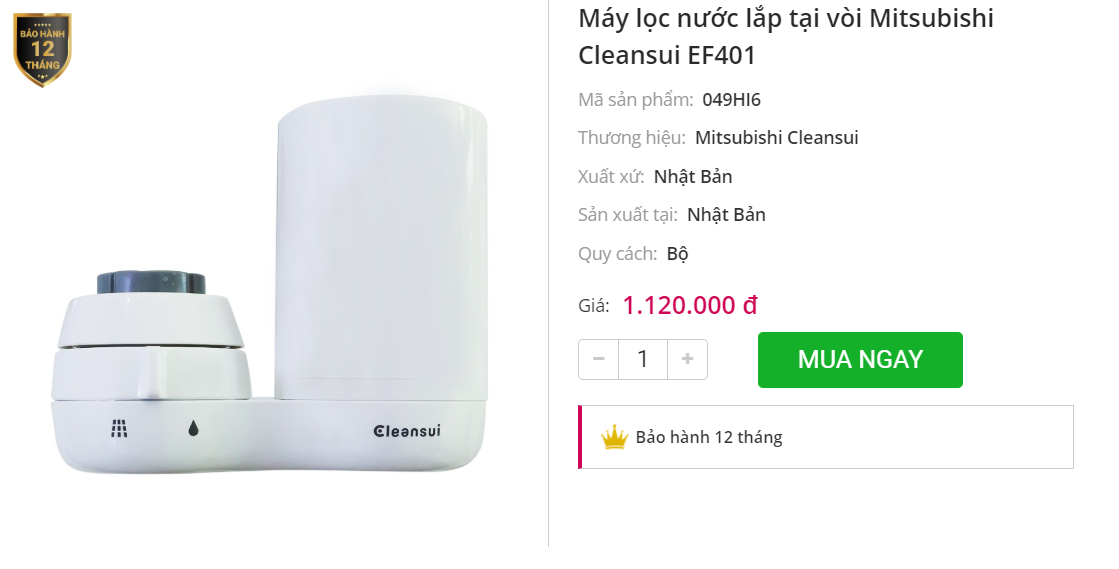 Máy lọc nước trực tiếp tại vòi, sản phẩm không thể thiếu để bảo vệ gia đình bạn trước vấn nạn ô nhiễm nguồn nước tại Hà Nội - Ảnh 1. Máy lọc nước trực tiếp tại vòi, sản phẩm không thể thiếu để bảo vệ gia đình bạn trước vấn nạn ô nhiễm nguồn nước tại Hà Nội - Ảnh 1.