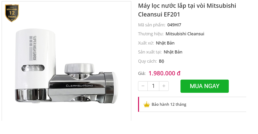 Máy lọc nước trực tiếp tại vòi, sản phẩm không thể thiếu để bảo vệ gia đình bạn trước vấn nạn ô nhiễm nguồn nước tại Hà Nội - Ảnh 9. Máy lọc nước trực tiếp tại vòi, sản phẩm không thể thiếu để bảo vệ gia đình bạn trước vấn nạn ô nhiễm nguồn nước tại Hà Nội - Ảnh 9.