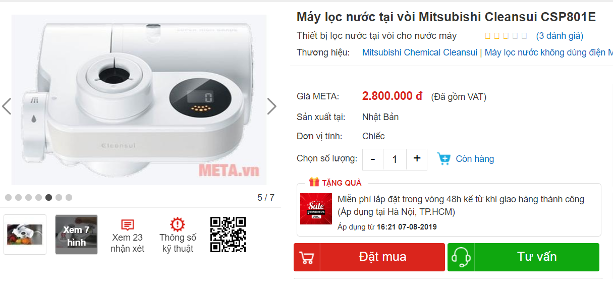 Máy lọc nước trực tiếp tại vòi, sản phẩm không thể thiếu để bảo vệ gia đình bạn trước vấn nạn ô nhiễm nguồn nước tại Hà Nội - Ảnh 12. Máy lọc nước trực tiếp tại vòi, sản phẩm không thể thiếu để bảo vệ gia đình bạn trước vấn nạn ô nhiễm nguồn nước tại Hà Nội - Ảnh 12.