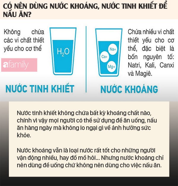 Hà Nội &quot;khủng hoảng&quot; nước sạch nhưng dùng nước khoáng, nước tinh khiết để nấu ăn có thực sự tốt không? - Ảnh 3.