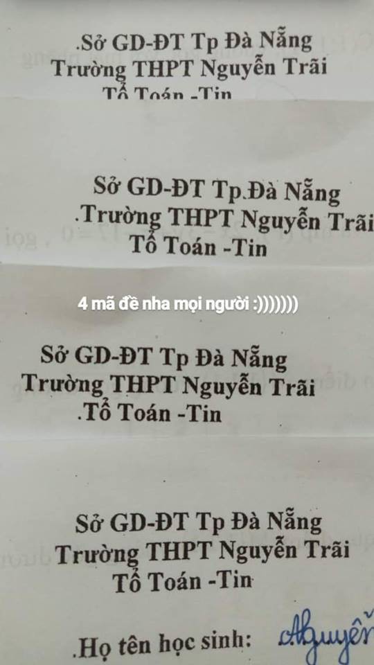 Thấu hiểu tâm lý học sinh trong giờ kiểm tra, cô giáo đặt tên đề chẳng giống ai nhưng dân mạng thì méo mặt - Ảnh 3.