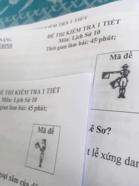 Thấu hiểu tâm lý học sinh trong giờ kiểm tra, cô giáo đặt tên đề chẳng giống ai nhưng dân mạng thì méo mặt - Ảnh 5.