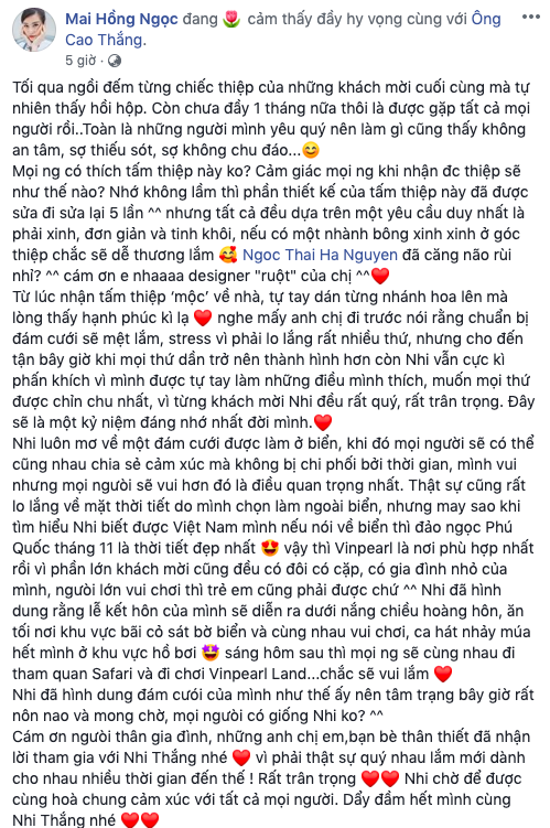 Sát ngày cưới, Đông Nhi hạnh phúc chia sẻ về ước mơ: &quot;Hôn lễ dưới nắng chiều hoàng hôn, ăn tối vui đùa bên bờ biển&quot; - Ảnh 1.