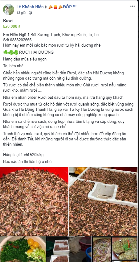 Rươi, món đặc sản cuối Thu đang được bán tấp nập trên thị trường, chị em nhanh chân cập nhật để mua được hàng ngon lại với giá phải chăng nhất - Ảnh 6.