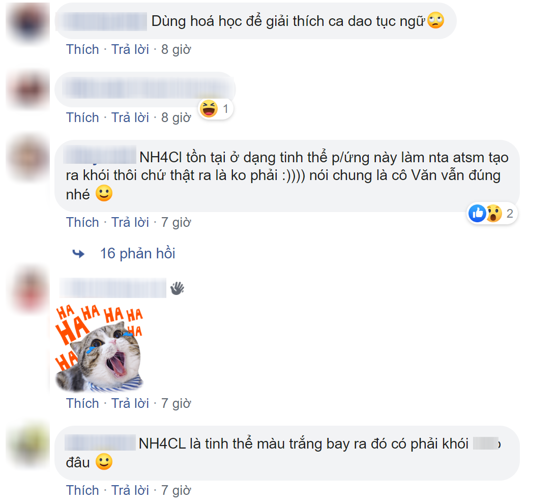 Gi&aacute;o vi&ecirc;n dạy Văn khẳng định "kh&ocirc;ng c&oacute; lửa l&agrave;m sao c&oacute; kh&oacute;i", học sinh lớp H&oacute;a h&ugrave;ng hồn chứng minh ngược khiến c&ocirc; cũng c&acirc;m n&iacute;n - Ảnh 4.