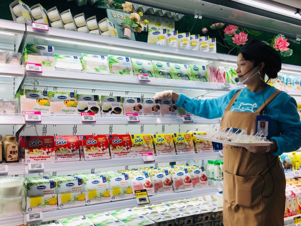 Vinamilk đưa sản phẩm vào siêu thị hema – mô hình “bán lẻ mới” của Alibaba tại Trung Quốc - Ảnh 2.
