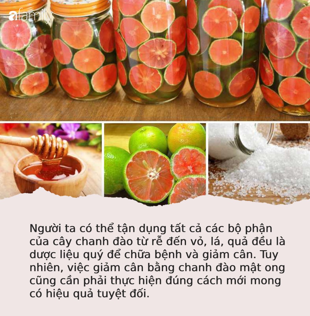 Giảm cân bằng chanh đào mật ong cần nhớ những lưu ý quan trọng này kẻo tổn hại sức khỏe - Ảnh 1.