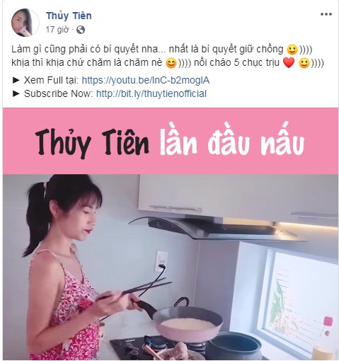 Ca sĩ Thủy Tiên tiết lộ bí quyết giữ chồng mới - nấu &quot;nồi cháo lòng 50 triệu&quot; - Ảnh 4.