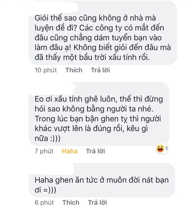 Cay cú vì đồng nghiệp cũ nhảy được việc lương cao hơn, cô gái buông lời mỉa mai và nhận được phản ứng dữ dội của cộng đồng mạng  - Ảnh 1.