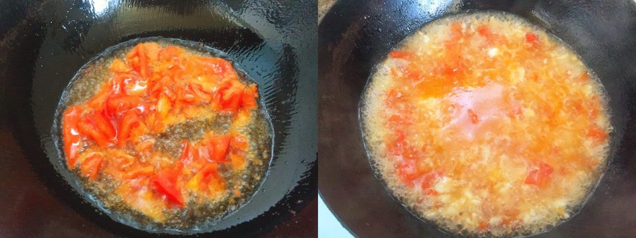 Bữa sáng ngon miệng cho bé với súp mì trứng cà chua - Ảnh 2.