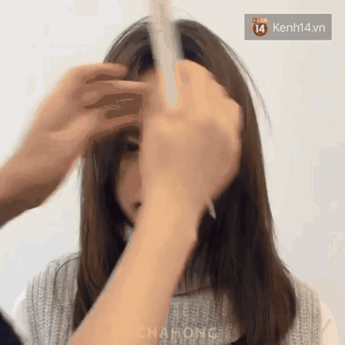 Chỉ l&agrave; xo&atilde; t&oacute;c nhưng g&aacute;i H&agrave;n vẫn xinh v&agrave; thần th&aacute;i ngời ngời l&agrave; nhờ tuyệt chi&ecirc;u chia ng&ocirc;i đặc biệt - Ảnh 3.