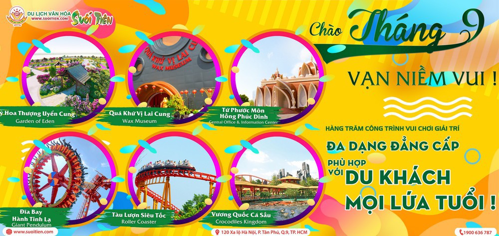 Th&aacute;ng 9 s&ocirc;i động &ndash; bất tận niềm vui tại Suối Ti&ecirc;n - Ảnh 1.