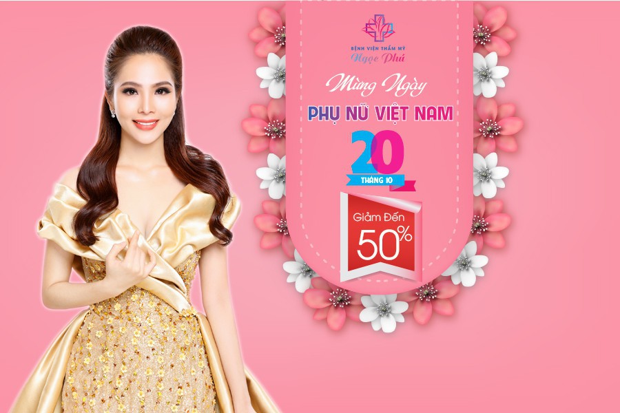 Ưu đ&atilde;i l&agrave;m đẹp hấp dẫn mừng ng&agrave;y Phụ nữ Việt Nam tại Bệnh viện Thẩm mỹ Ngọc Ph&uacute; - Ảnh 1.