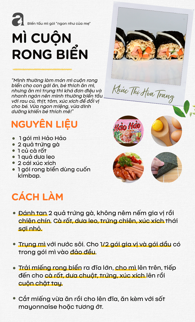 Bạn sẽ chẳng thể nào rời mắt trước những biến tấu mì gói &quot;ngon như mẹ nấu&quot; - Ảnh 4.