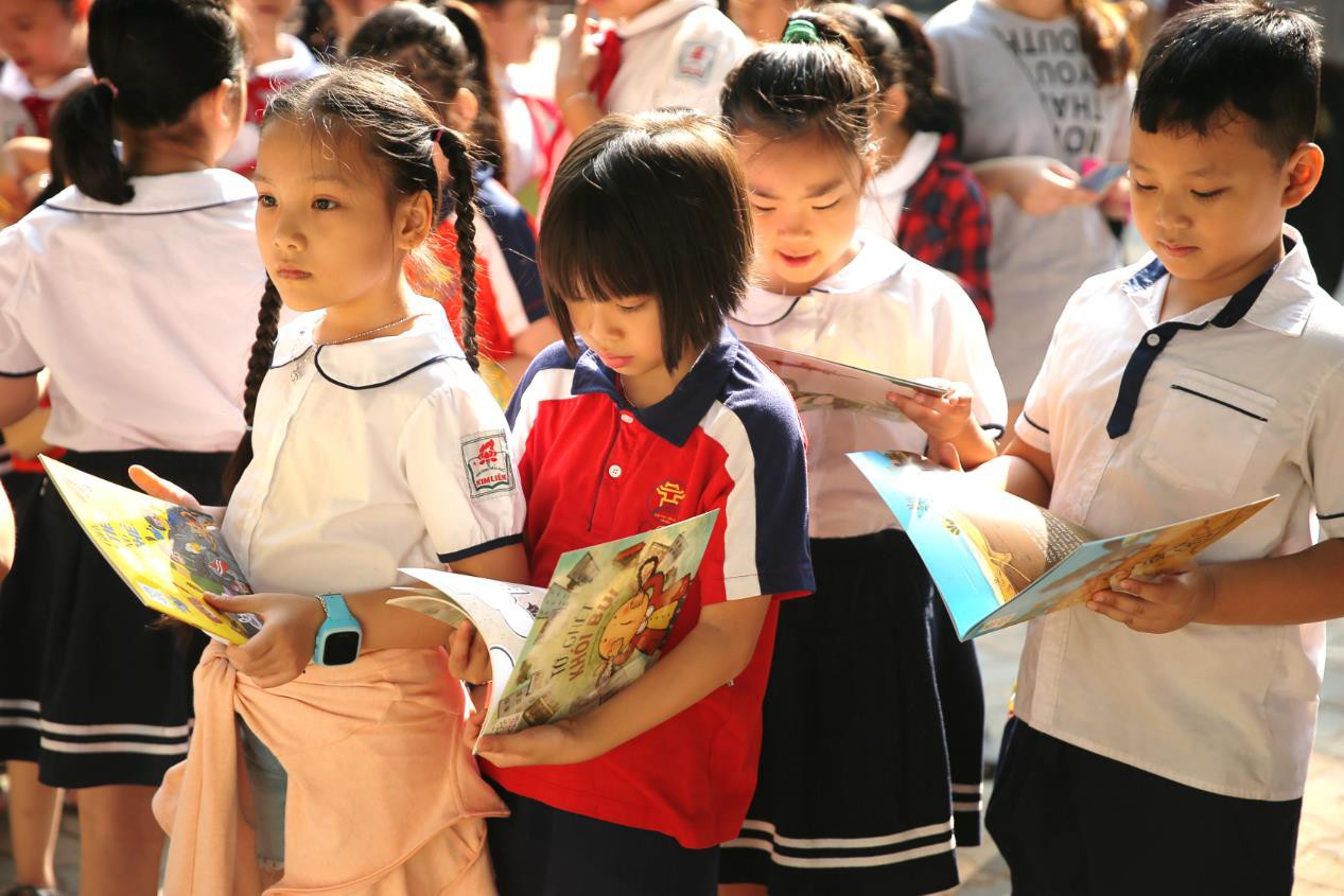 Hơn 9.000 học sinh Hà Nội bắt đầu thói quen phân loại rác tại nguồn - Ảnh 7.