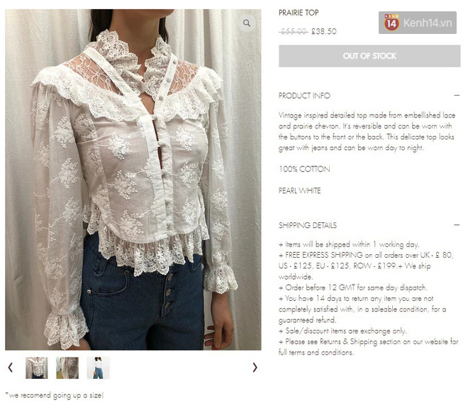 Mặc đẹp hơn cả mẫu trên web hãng, Lisa lại khiến mẫu áo “sến súa” này sold out chỉ sau 1 tiếng đồng hồ - Ảnh 3.