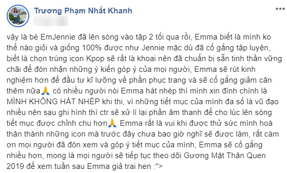 Bị fan BLACKPINK nghi hát nhép, chê bụng mỡ khi đóng giả Jennie, Emma Nhất Khanh lên tiếng đáp trả - Ảnh 6.