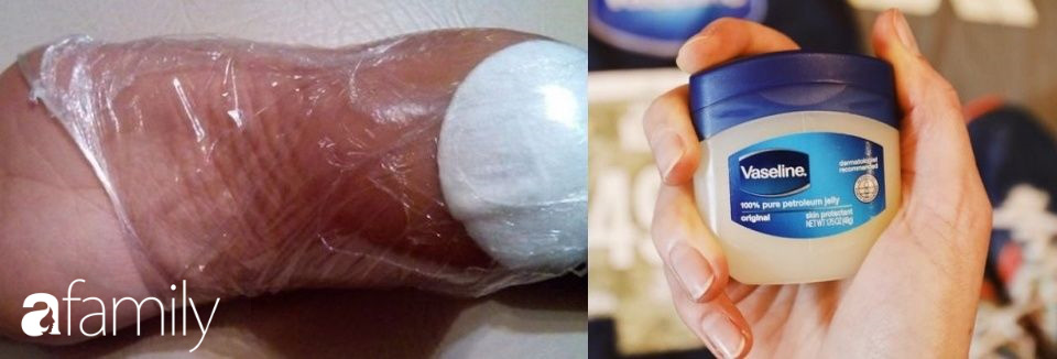 Gót chân từ sần sùi trở nên phẳng mịn với mẹo hay từ màng bọc thực phẩm - Ảnh 3. Gót chân từ sần sùi trở nên phẳng mịn với mẹo hay từ màng bọc thực phẩm - Ảnh 3.
